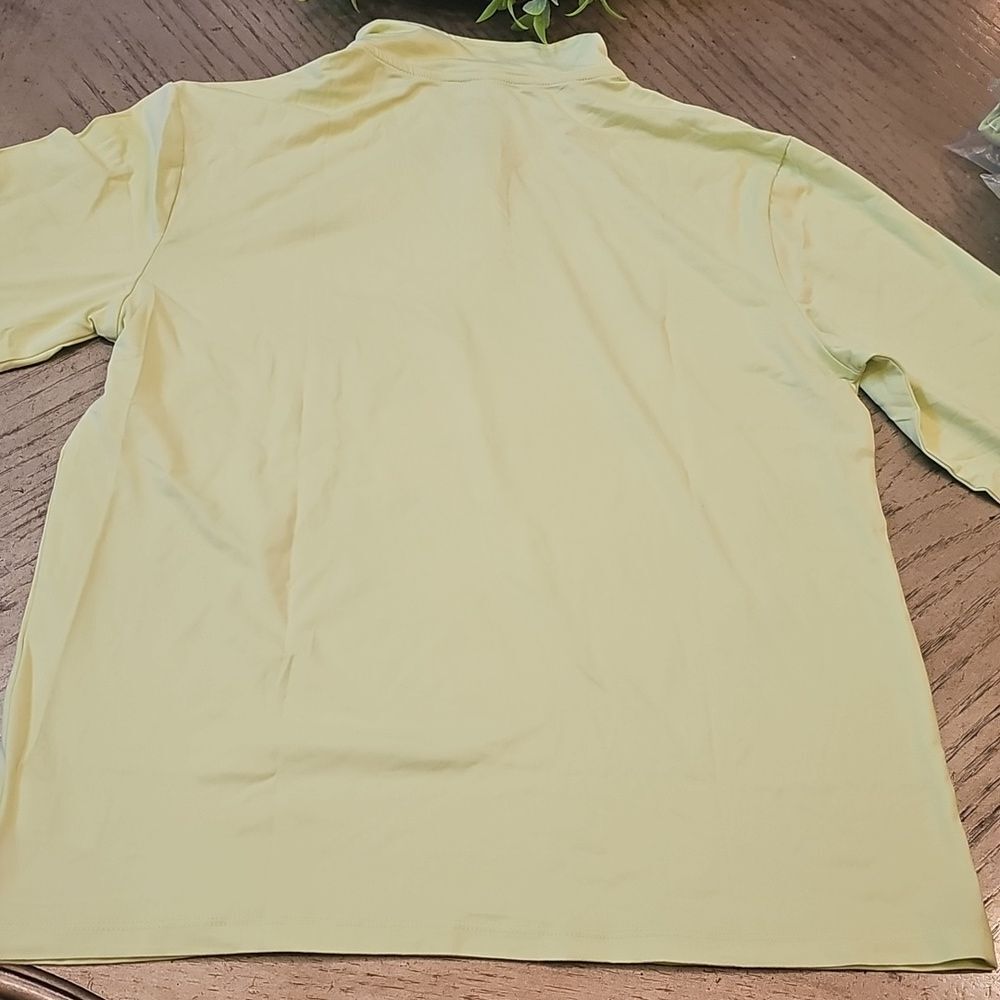 Lime Quarter-Zip Pullover boys XL NWOT - Picture 9 of 10